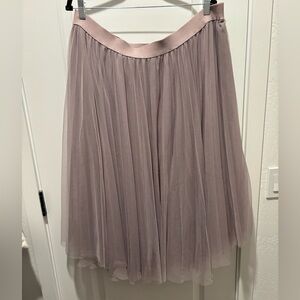 Charlotte Russe Tulle Midi Skirt - Size 4X - Light Purple